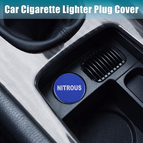 Image of Lighter Plug Cover Dustproof Socket Cap for Car Truck SUV Blue