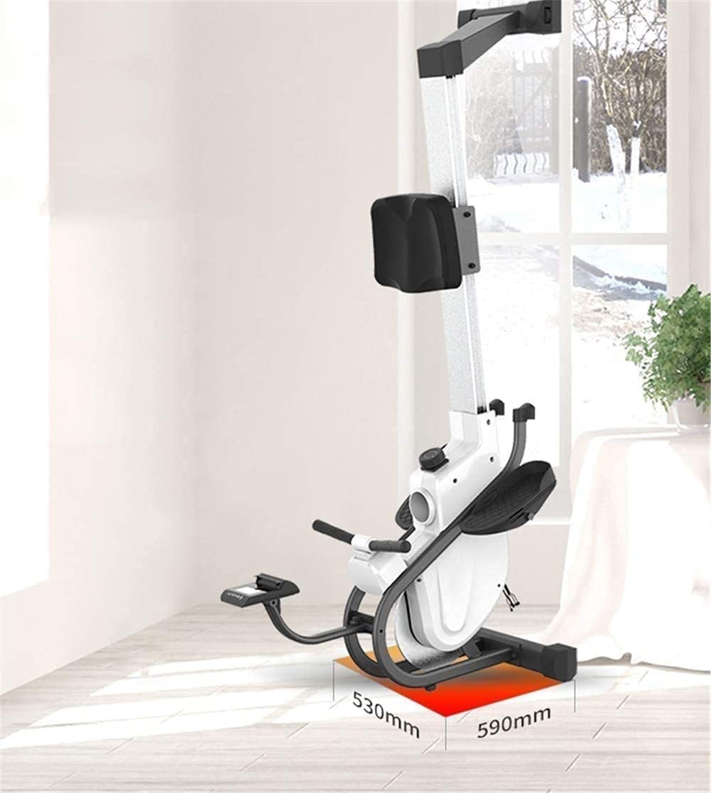 Máquina de Remo para Gimnasio en casa Resistencia magnética silenciosa Plegable con Monitor LCD Máquina de Remo magnética