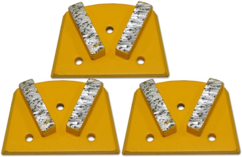 Aggressive Grind Dyma-Seg for Soft Concrete(3 Piece Set) QC2S-SC-0018 Magna