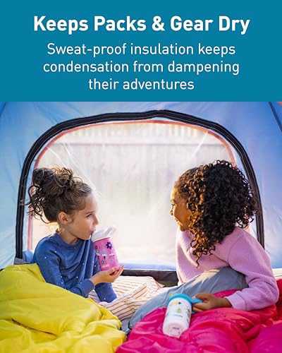 Camelbak 2665501035 Eddy+ Kids Water Bottle With Straw, Insulated Stainless Steel - Leak-Proof When Closed thumb #2