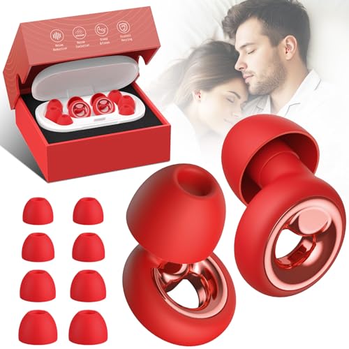 Noise Cancelling Reusable Ear Plugs with Tips