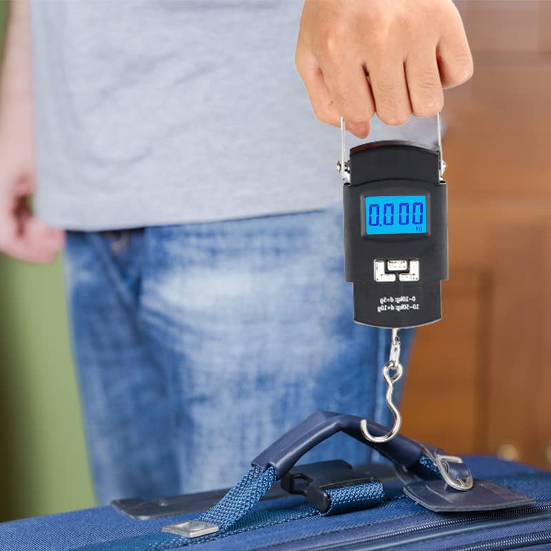 Bilancia Digitale Per Bagagli - Portatile Fino A 50kg | Display LCD | Gancio Per Pesare - Foto 10