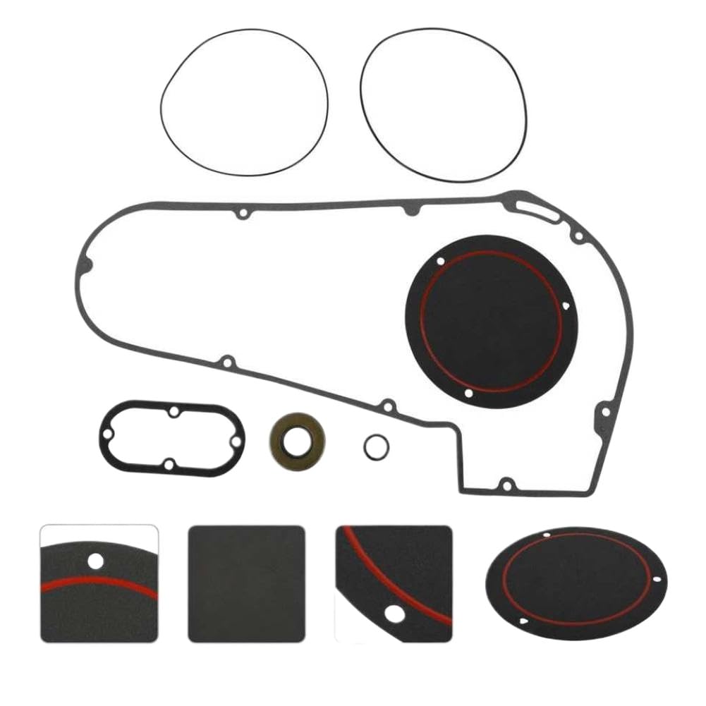 Clutch Gasket Kit Compatible with 1994 1995 1996 1997 1998 Big Twin Evolution Softtail Motorcycle Models