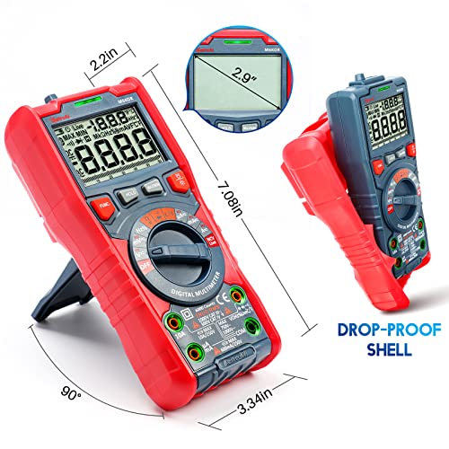 Astroai ASIM6K0R Digital Multimeter, Trms 6000 Counts Auto-Ranging Voltage Tester Voltmeter Measuring Ac/Dc Voltage Current thumb #6