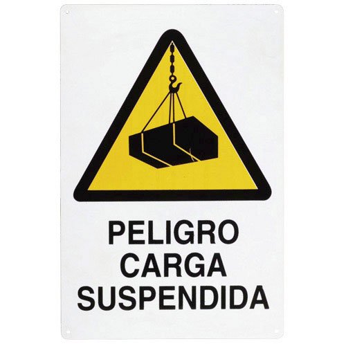 WOLFPACK 15050545 - Danger Suspended load poster (English language not guaranteed) 30 x 21 cm