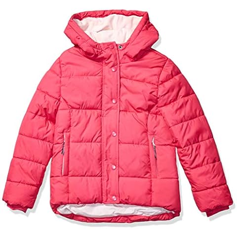 Chaqueta Gruesa y Acolchada con Capucha Niña, Rosa, 5 años Cover