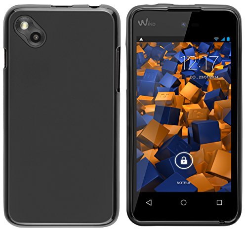 mumbi Coques compatible avec Wiko Sunny, noir
