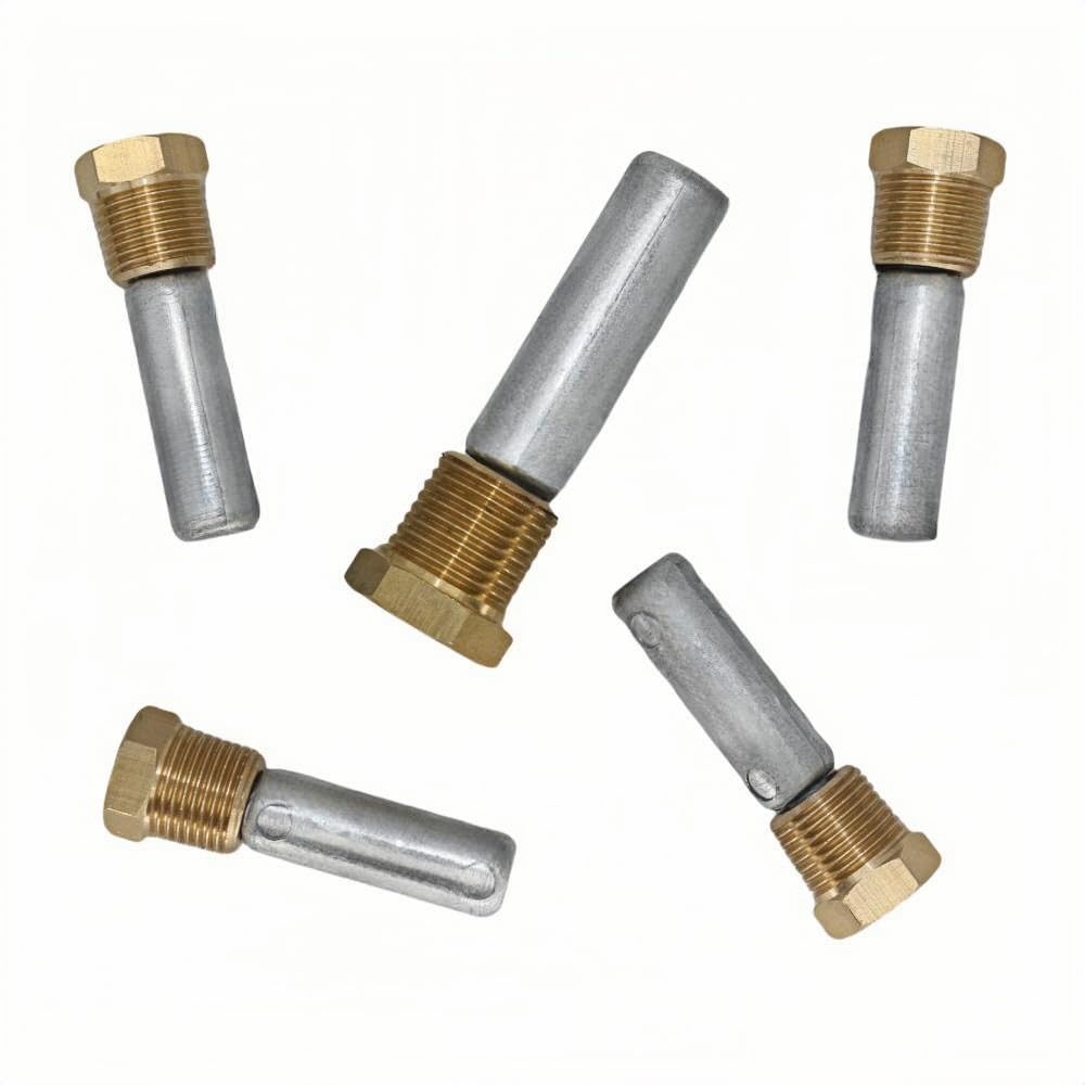 Heurofosh 119773-92600 Zinc Pencil Anode Kit for Yanmar 4LHA 6LP 6LY Marine Engine 119574-18790 119574-44150