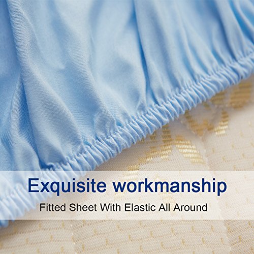 Conjunto de Lençóis de Cama da Sonoro Kate, Microfibra Super Macia 1800 Fios de Luxo, Lençóis Egípci