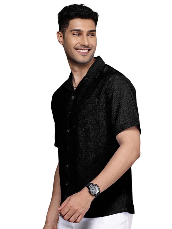 Image of Tee Projekt Fashion Textured Shirts for Men||Regular Fit Casual Shirt for Men||Fancy Shirt
