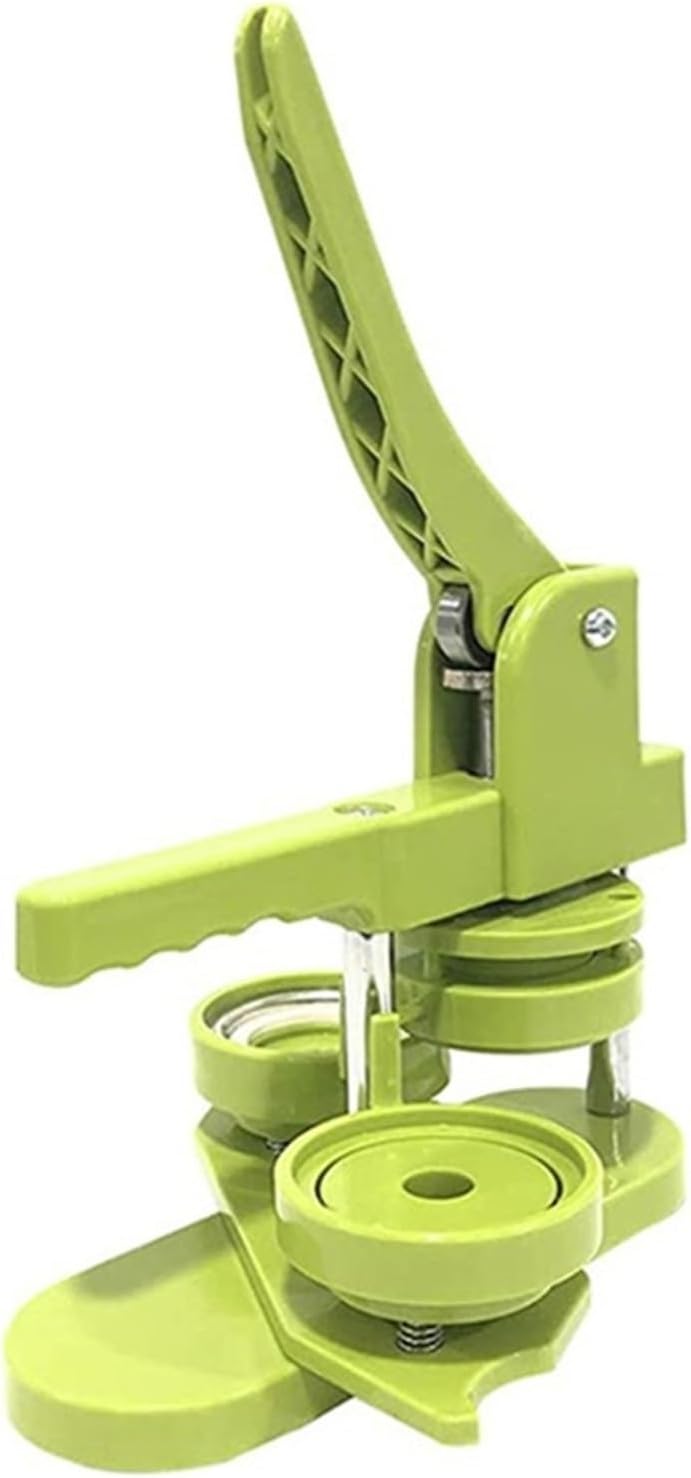 Badge Pin Button Maker Machine DIY Badges Set 25MM-58MM Button Punch Press Maker Machine Button Parts+Circle Cutter(58MM Set Sliding)