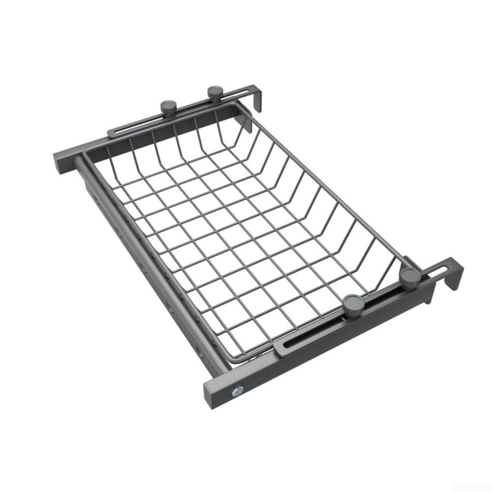 Scaffale regolabile per termosifone per asciugare i vestiti, in lega di alluminio, resistente, con larghezza espandibile, adatto per davanzale e ringhiere, grigio, 40 x 26 cm (60 cm)