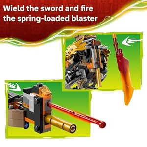 LEGO NINJAGO Cole’s Mission Mech & Dragon Zane 71854 — photo 4 of 6