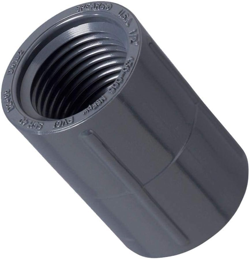 3-Pack Orbit 1/2" Female Thread PVC Coupling Sprinkler Pipe Irrigation Fitting Coupler