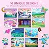 Klever Kits Princess Foil Art Kit for Kids - Arts & Crafts Supplies, Mess Free Coloring, Foil Foam Stickers, Creative Travel Toys, Birthday Gifts for Boys & Girls Ages 4 and Up #1