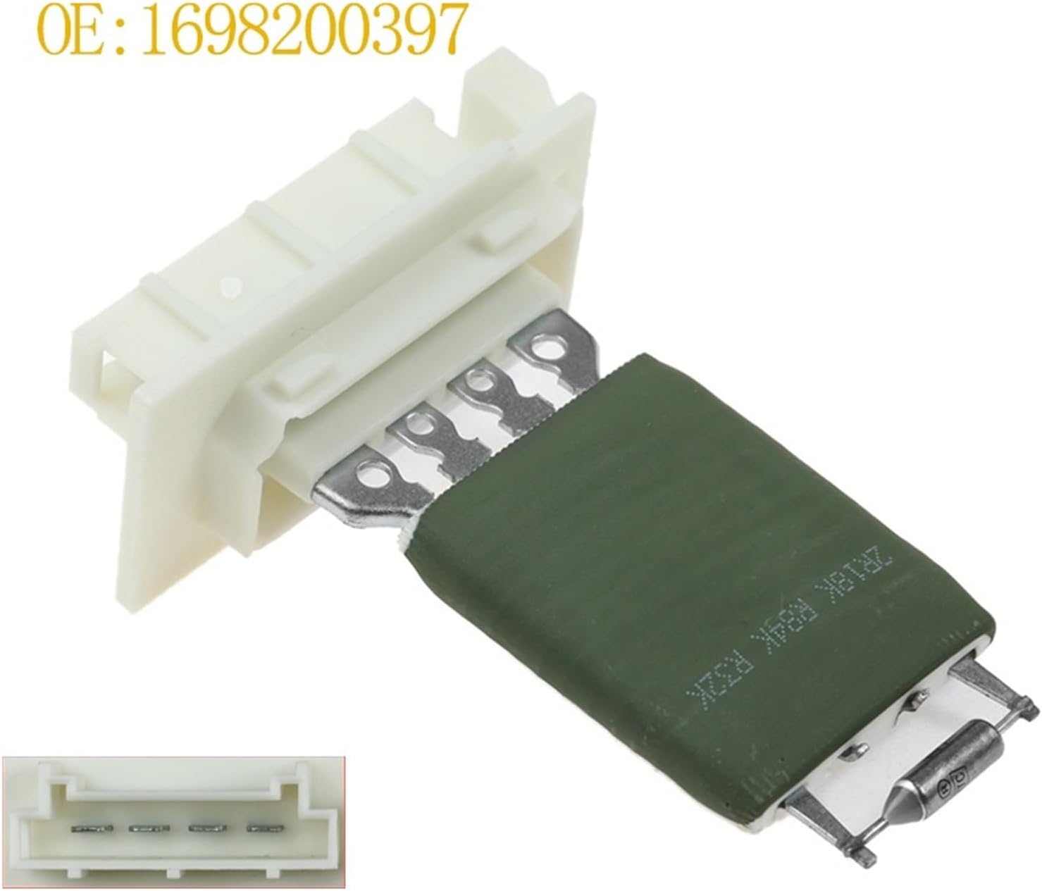 HVAC Blower Motor Resistor 1698200397 Heater Blower Motor Resistor 5055422224928 A5055422224928 Car Fit For Benz W245 W169 Hatchback Easy Installation