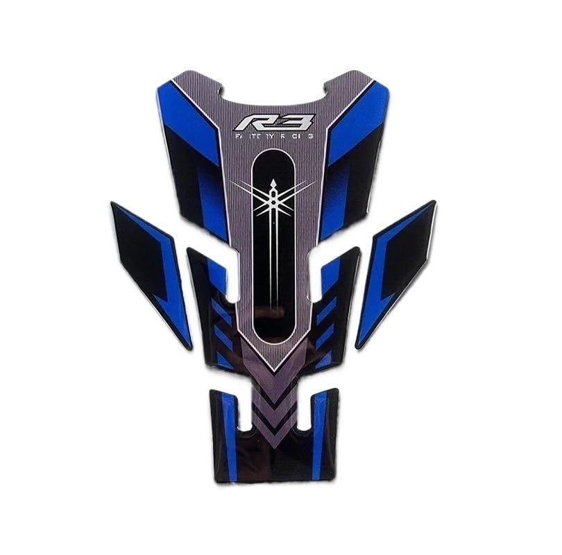 Kit réservoir moto YZF R3 anti rayures avec poignées de protection genou