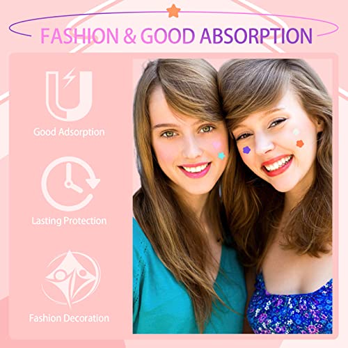 Pimple Patch, Hydrokolloid Pickel Patch, 148 Counts Acne Patch, Pickel Pflaster Unsichtbar für Gesicht Anti Akne Hautbehandlung