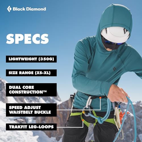 Arnés Black Diamond W Momentum para mujer con perneras regulables trakFIT 6
