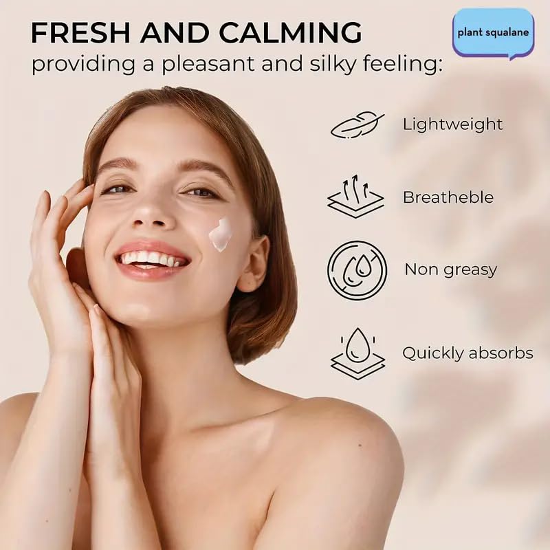 gcdat Collagen Face Moisturizer with Airless Pump - Collagen Botanical Stem Cells Cream for Skin with Retinol, Niacinamide, Hyaluronic Acid - Anti-Aging Day & Night Cream, 1.8 OZ