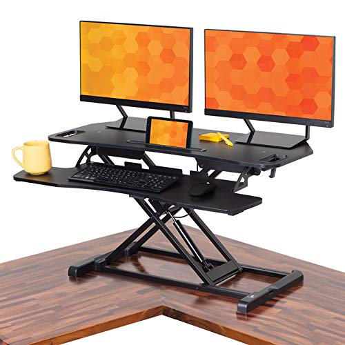 Buy Flexpro Hero Corner Standing Desk Converter 37 Inch Great for