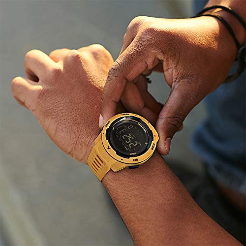Relogio digital, Gainty Relógio digital masculino, esportivo masculino, relógio dual time pedômetro,