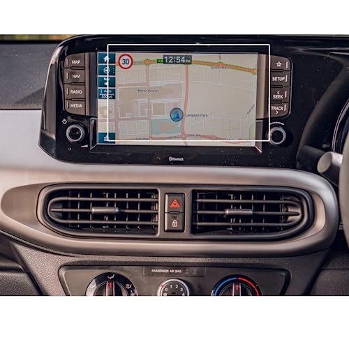 Film de Verre trempé Anti-Rayures pour Écran de Protection GPS Hyundai Grand i10
