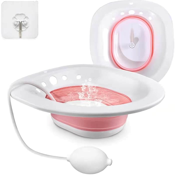 Buy Wrdlosy Sitz Bath, Sitz Bath for Postpartum Care, Pain Relief, Yoni