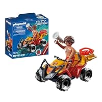 Playmobil 71040 City Action Beach Patrol Quad, rescue, Racing, quad bike, Fun Imaginative Role-Play, PlaySets Suitable for Children Ages 4+