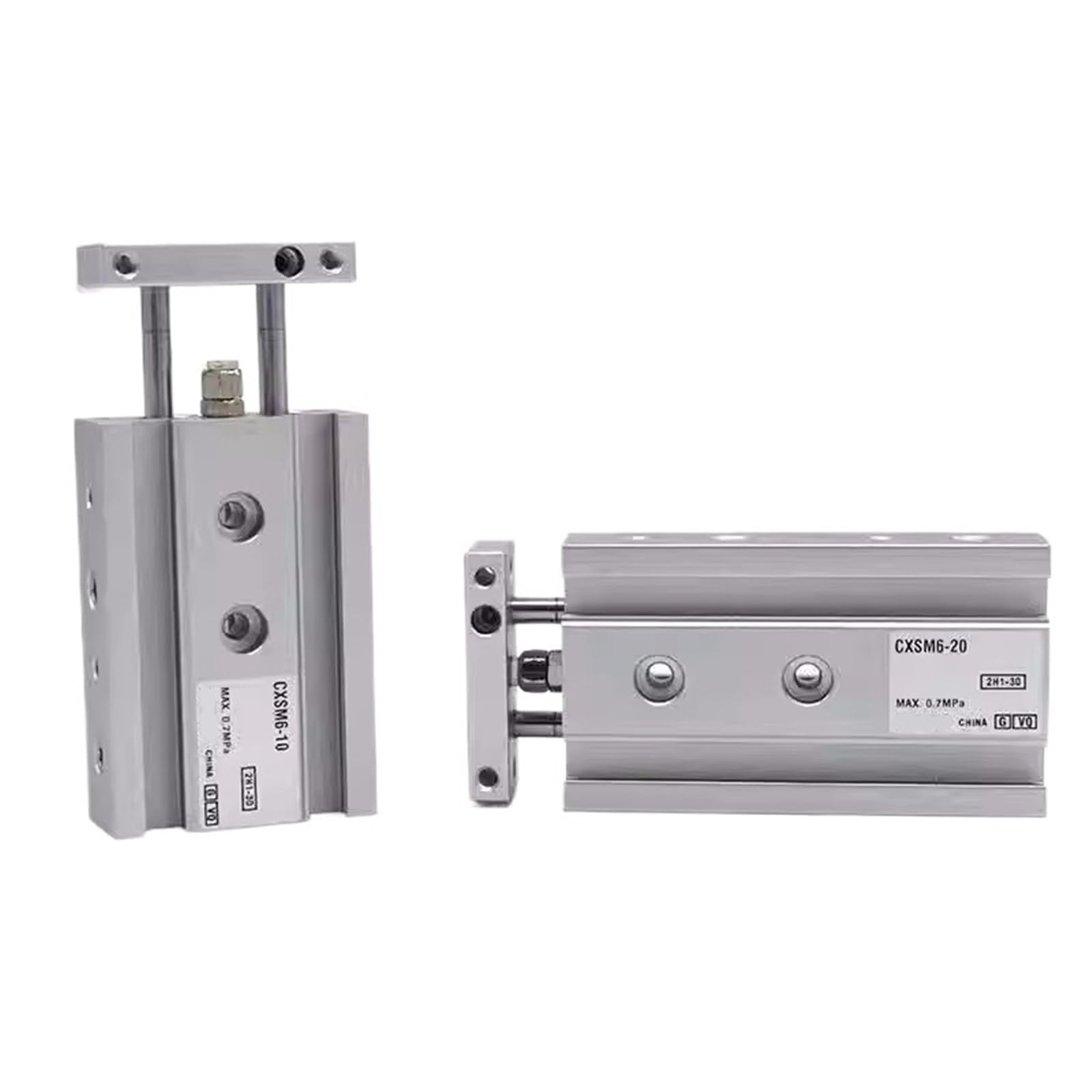 1 Uds Cilindro neumático de Doble Eje CXSM20-10 15 20 25 30 35 40 45 50-A(CXSM20-25)