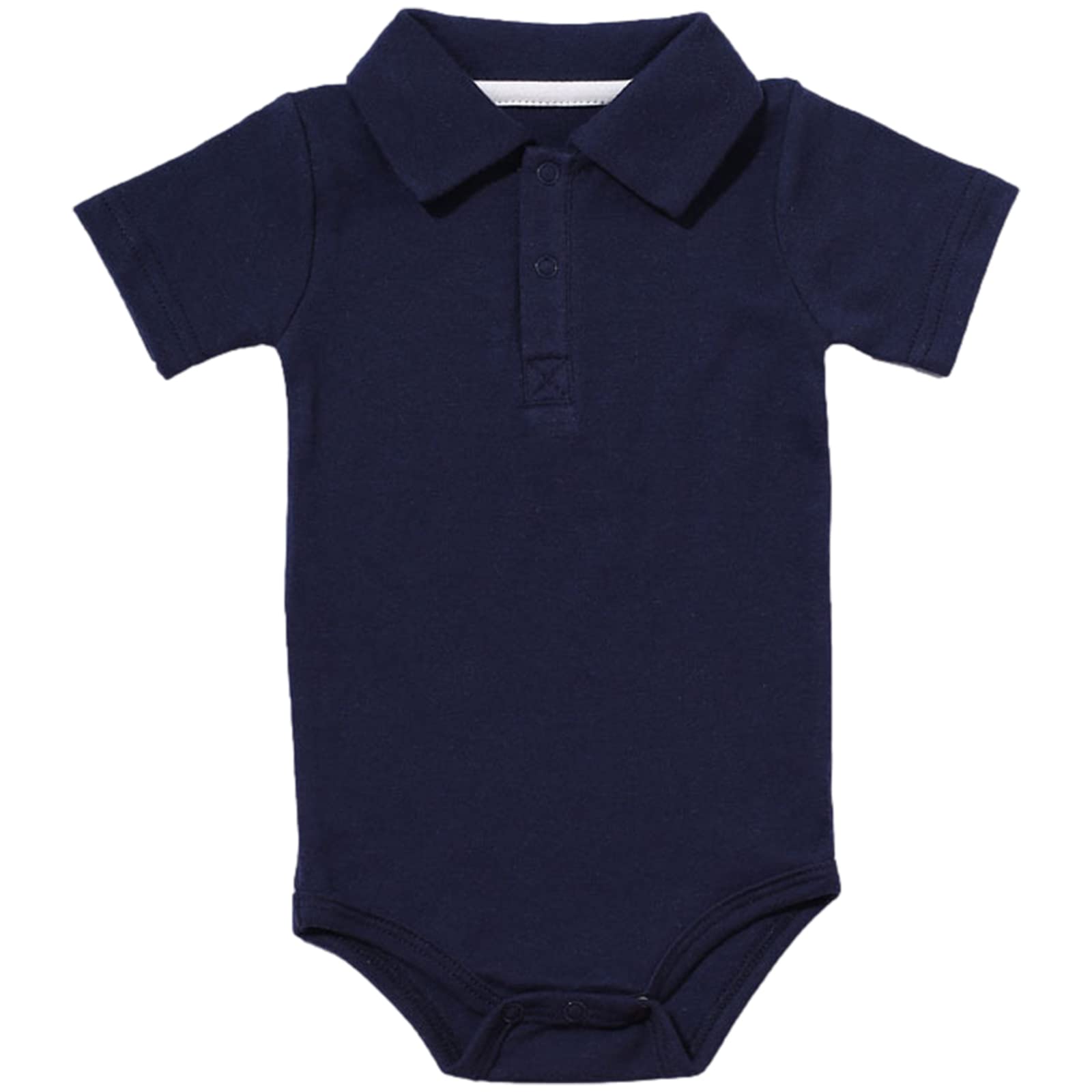 amropi Bébé Garçons Body Lot de 3 Bodies à Manches Courtes Coton D'été Combinaison pour 0-24 Mois