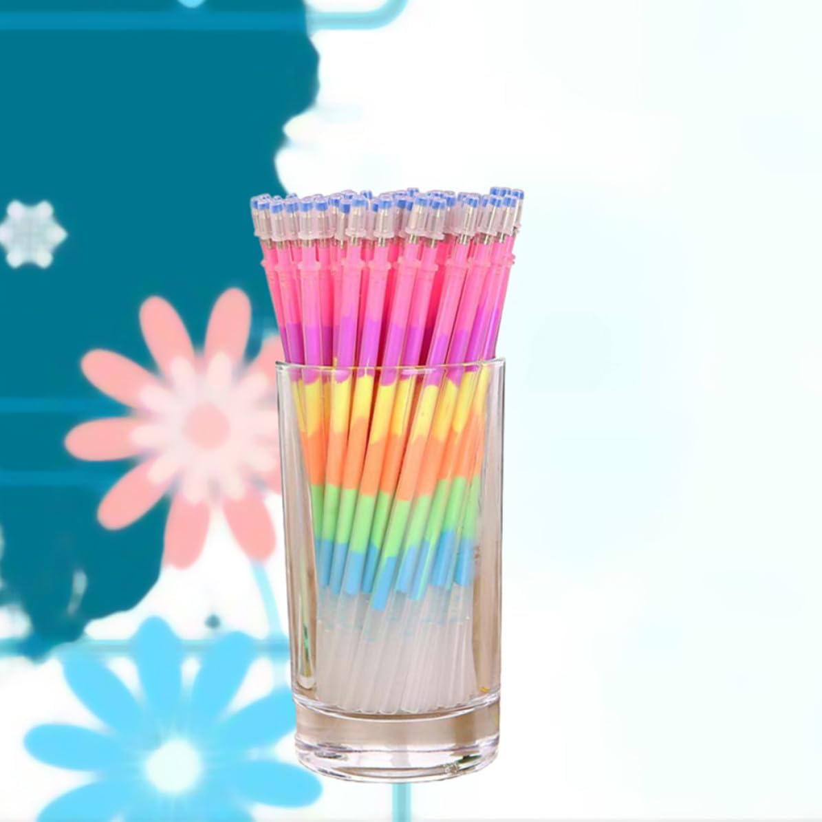Outanaya 20pcs Colorful Gel Pen Refills for Scrapbooking and Craft Projects