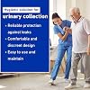 Afex Urinary Collection Bags (A400B) for Incontinence Management - Attaches Directly to Receptacle - Non-Vented, Durable 16mil Vinyl - Urinary Drainage Bag - 500 ml - 2 Pack