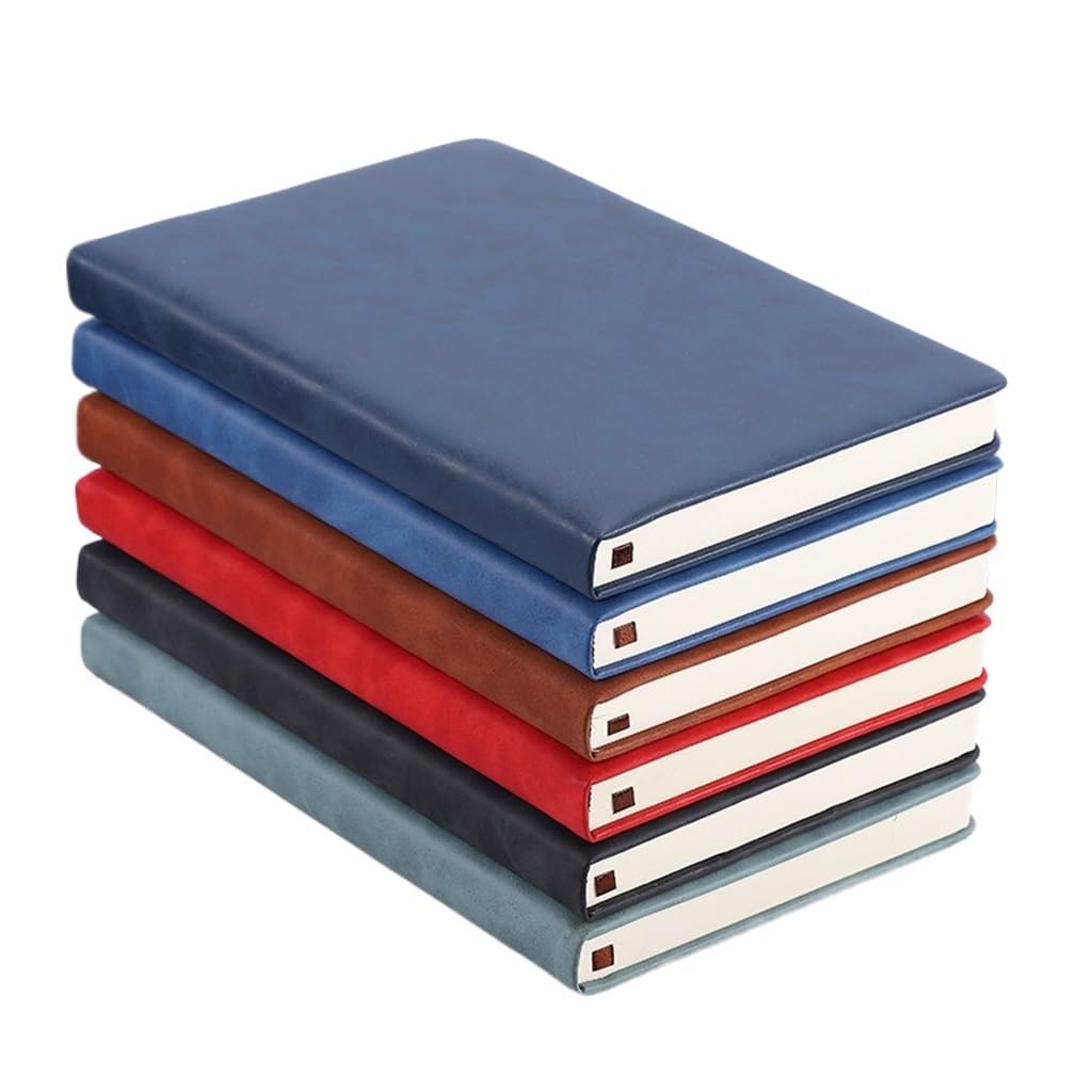 Bloc-Notes A5 Business PU, Papeterie de Bureau, Lot de 6