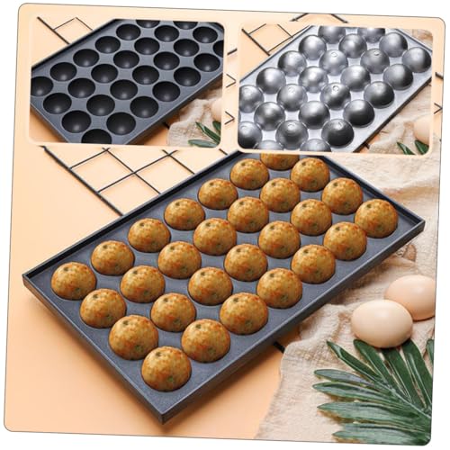 Plaque de cuisson 28 trous en aluminium avec surface lisse pour cuisine DIY créative