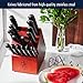 HENCKELS Solution Razor-Sharp 15-pc Knife Set, Chef Knife, Bread Knife, Steak Knife, German Engineered Informed by 100+ Years of Mastery, Black/Stainless Steel