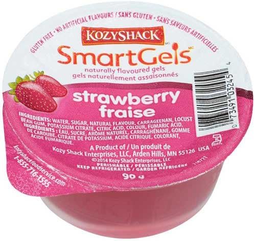 Strawberry Gelatin, 3.5 Ounce -- 48 per case.