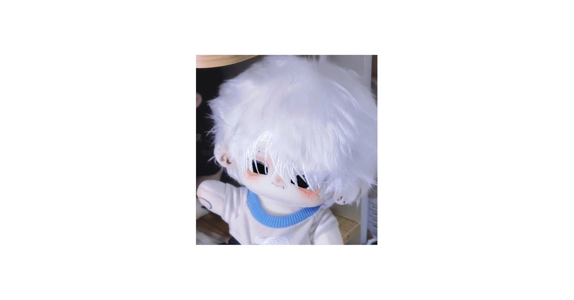 Amazon.co.jp: 骨あり 着せ替えぬいぐるみ 無属性 白髪ヤンデレ : おもちゃ