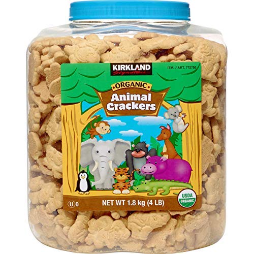 Kirkland Signature Organic Animal Crackers, 64 oz, 4 lbs