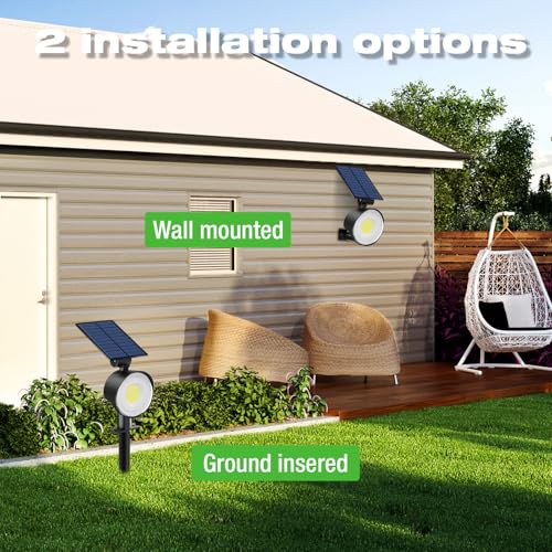 nipify Solar Spot Lights Outdoor IP65 Waterproof, Landscape Spotlights - Image 5