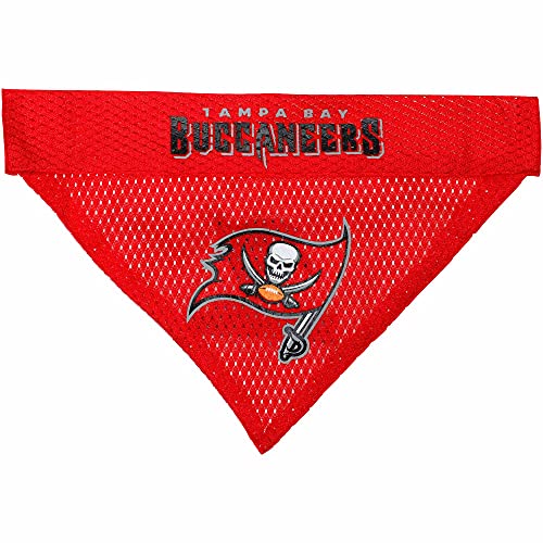 Pets First NFL DOG BANDANA – TAMPA BAY BUCCANEERS REVERSIBLE PET BANDANA. 2 Sided Sports Bandana with a PREMIUM Embroidery TEAM LOGO, Large/X-Large. – 2 Sizes & 32 NFL Teams available Pets First NFL DOG BANDANA – TAMPA BAY BUCCANEERS REVERSIBLE PET BANDANA. 2 Sided Sports Bandana with a PREMIUM Embroidery TEAM LOGO, Large/X-Large. – 2 Sizes & 32 NFL Teams available