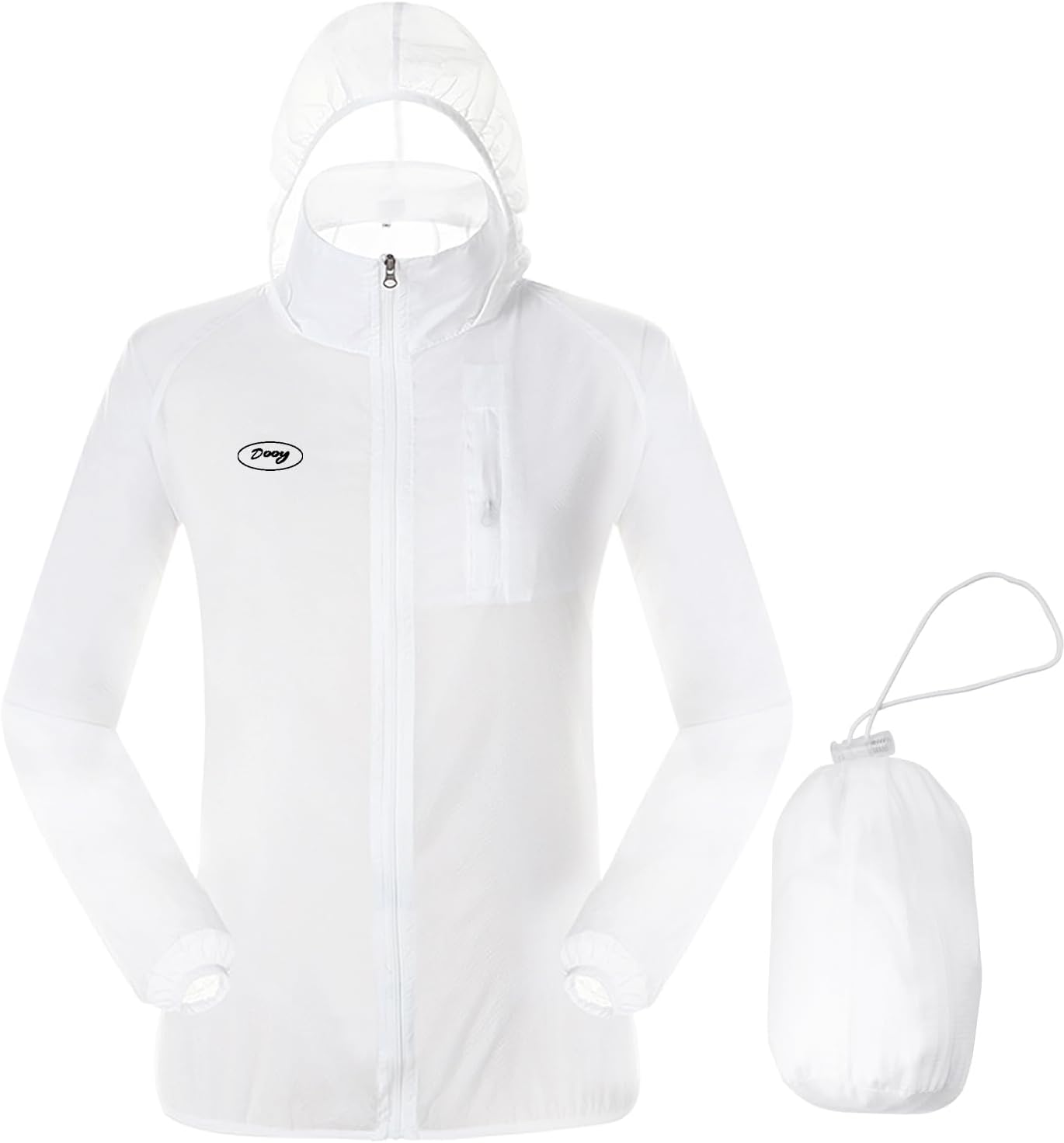 UPF 50+ Sun Protection Jacket Zip Up Hoodie Hiking Fishing Cycling Long Sleeve Outdoor Shirts For Men & Women