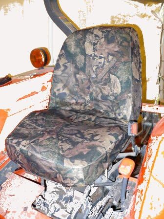 Durafit Seat Covers, KU09 Woodland Kubota Seat Covers for Tractor B2320,B2620,B2920,B3200,B7410,B7510,B7610,B7800,BX1850,BX2350,BX24,BX25,M5640,M7040