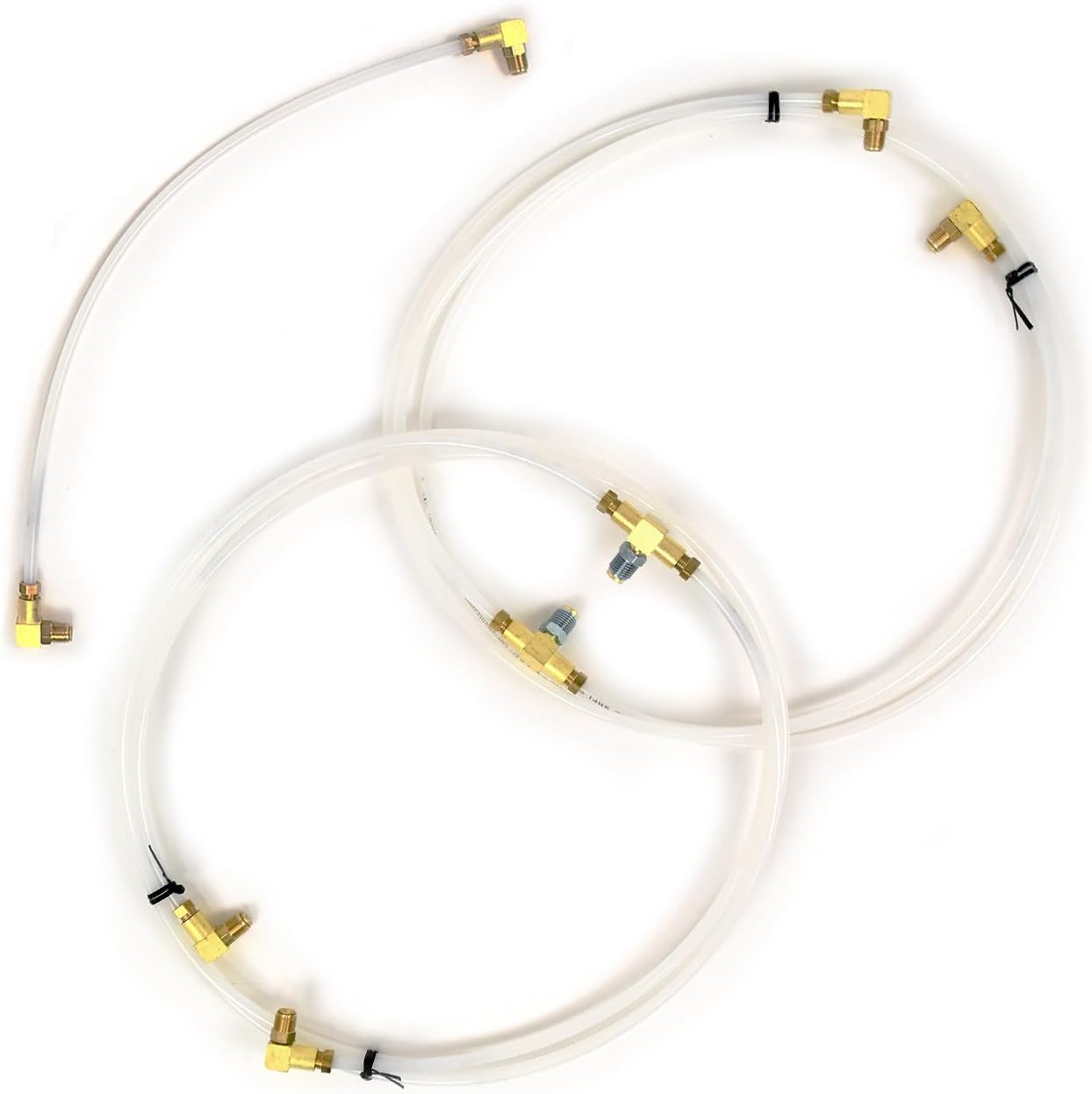 Convertible Top Hose Upper & Lower Set With Jumper Hose For Motor-Pump For 2005-2007 Ford Mustang