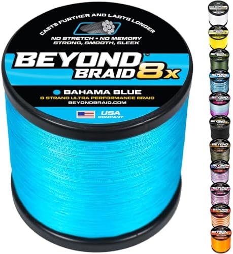 Beyond Braid Braided Fishing Line -Super Strong - Abrasion Resist...