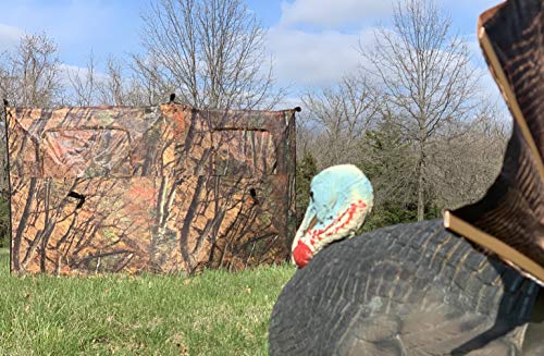 ALPHA CAM Compact Two-Panel One-Way See-Through Hunting Blind