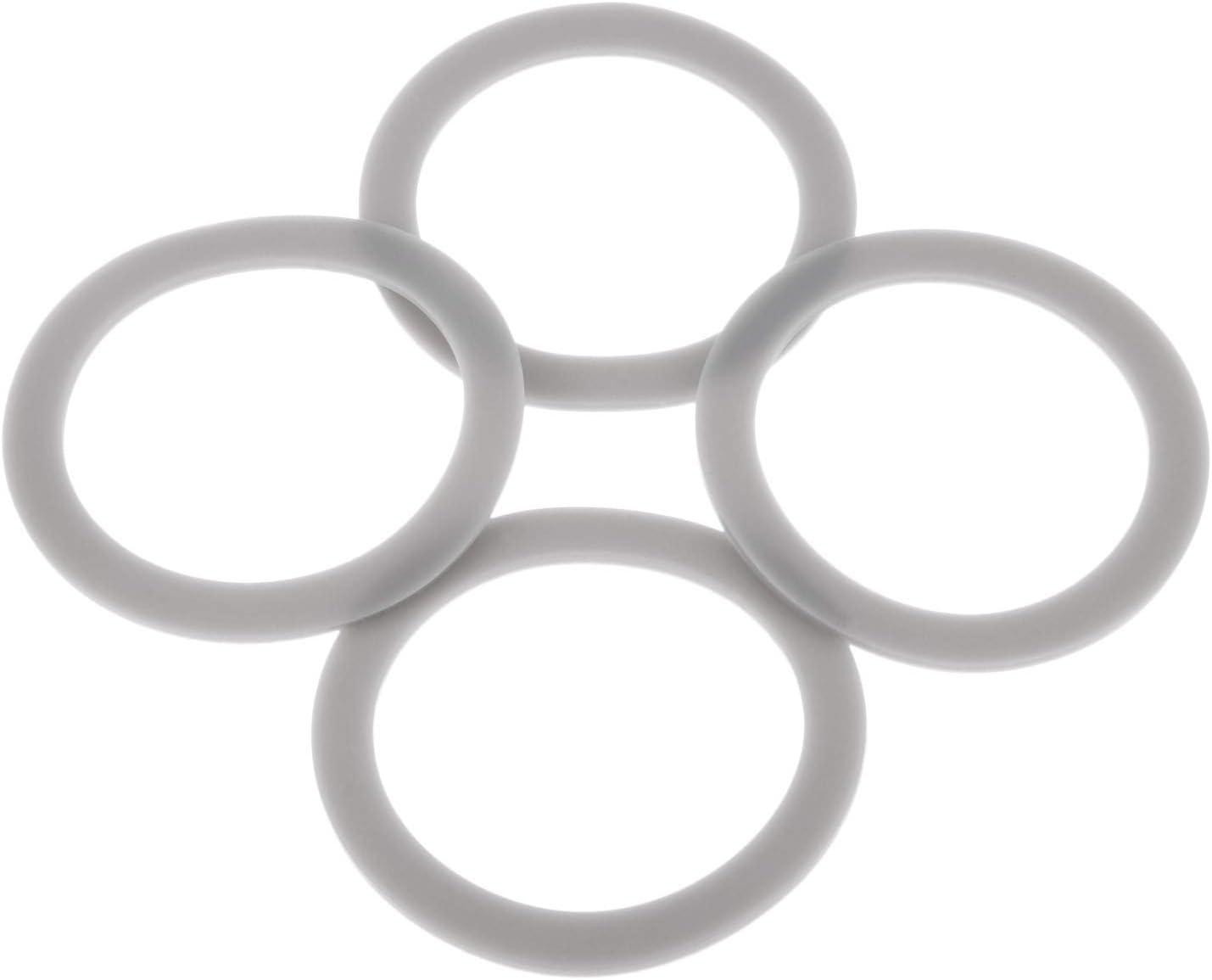 Dreld 4Pcs 66mm/2.6inch Blender Rubber Sealing O-Ring Gasket, Replace Part # 132812-07, Replacement Part Fit for Black & Decker Models BL1900 BL3900 BL4900 BL5000 BL5900 BL6000 BL9000 (Pack of 4)