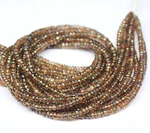 Andalouse facettée 4mm LKBEADS perles de pierre naturelle pour fabrication bijoux