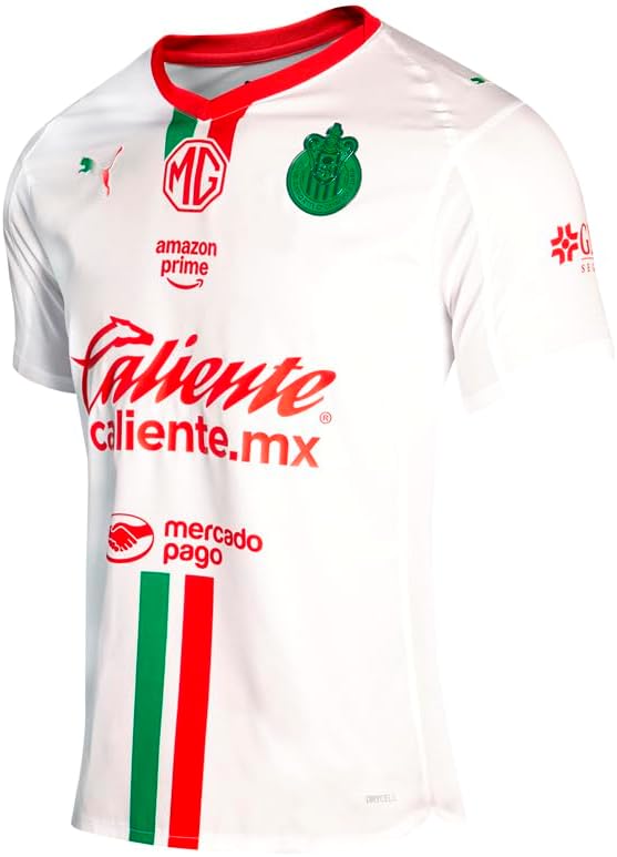 PUMA Mens Chivas Crew Neck Short Sleeve Away Jersey Promo 25-26 Casual