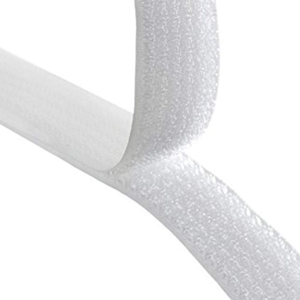 Fine Quality White Colour Hook and Loop Roll (White Roll-25mm-25 Meter) 1